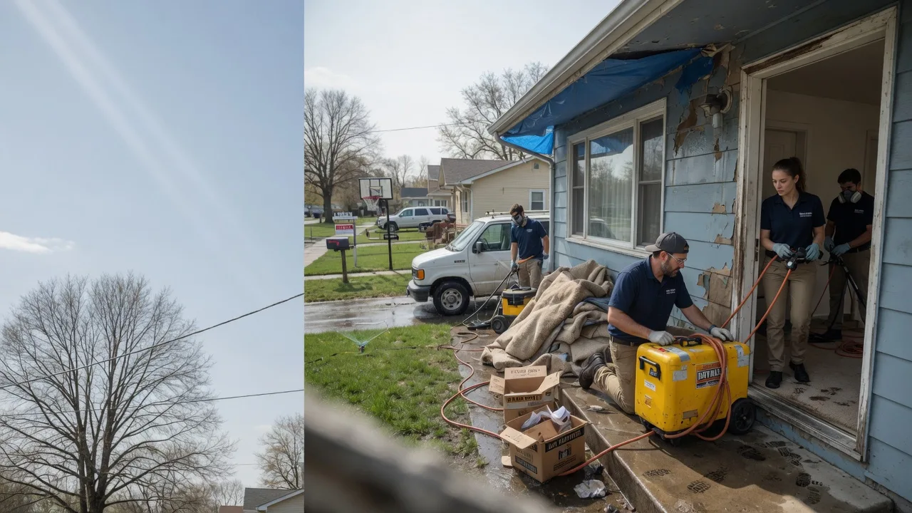 Basement Flood Cleanup in Ashland, OH near me